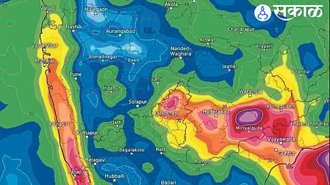 Weather forecast maps from July 25 to July 30 based on satellite observations have been prepared by meteorologists.