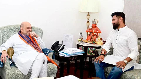 Amit Shah and chirag paswan