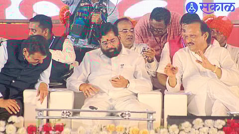 Devendra Fadanvis, Eknath Shinde, Ajit Pawar