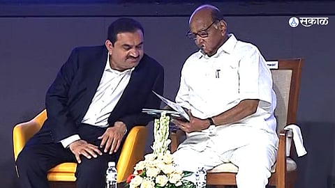 Gautam Adani Meet Sharad Pawar