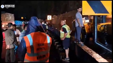 Mumbai-Pune Expressway landslide