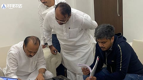 Ajit Pawar and rohit pawar