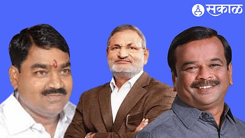 Adv. Manikrao Kokate, Diliparao bankar, nitin pawar