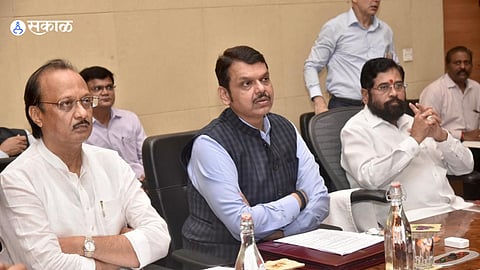 Ajit pawar ncp decisions taken in first cabinet meeting in presence of Ajit Pawar of CM shinde Fadnavis govt