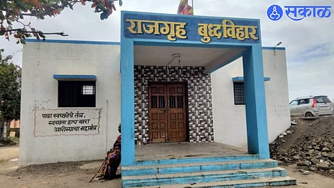 theft of brass bell from temple along with an idol from Buddhist vihara nashik crime news