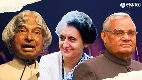 A. P. J. Abdul Kalam Muslim said Indira Gandhi Atal Bihari Vajpayee