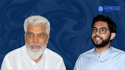 Dada Bhuse and Aditya Thackeray