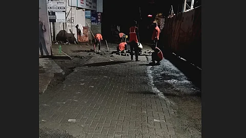 Sinhgad Road Potholes