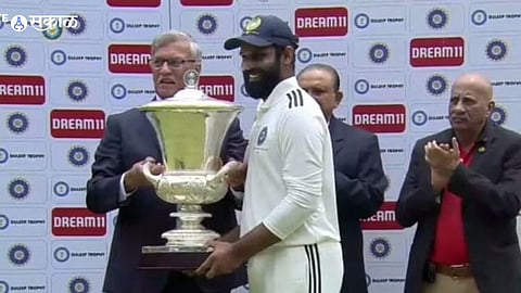 Duleep Trophy : सर्फराझच्या विकेटमुळे कलाटणी; पश्चिम विभागावर मात करत दक्षिण विभागाने पटाकावले विजेतेपद