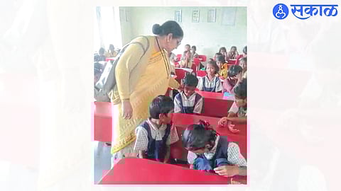 student upset during principal transfer from ashram school nashik news