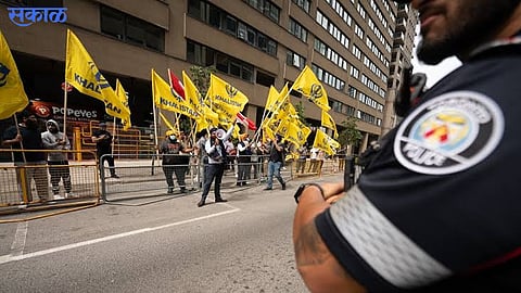 Canada Khalistan Protest