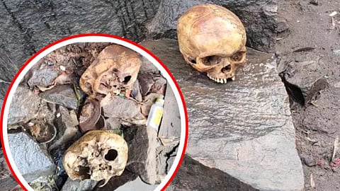 Human Skulls Found in River Dudhganga
