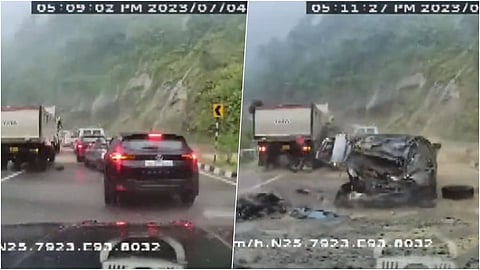 Nagaland Accident Video