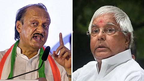 Lalu Prasad on Ajit Pawar: "राजकारणात निवृत्ती नसते"; लालू प्रसाद यादवांनी अजितदादांना सुनावलं