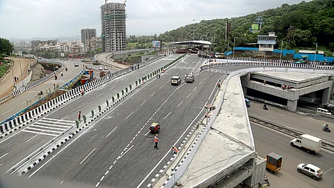 Chandni Chowk flyover project development cycle nitin gadkari chandrakant patil