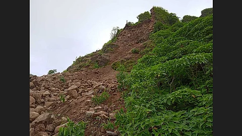 Rohideshwar Fortification Collapse