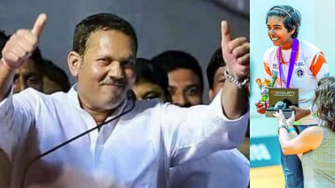 Aditi Swamy won gold medal in World Archery Championship MP Udayanraje Bhosale