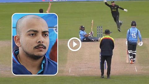 Prithvi Shaw Bizarre Video