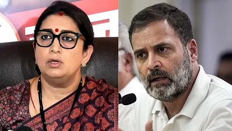 BJP Smriti Irani Again Criticize Rahul Gandhi over flying kiss row says shame on him not me