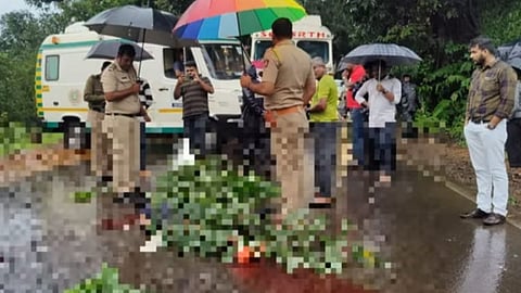 Accident on Patan-Koynanagar Road