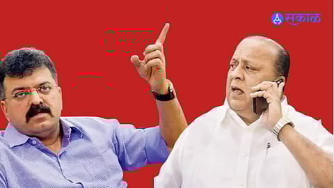 Jitendra Awhad VS Hasan Mushrif