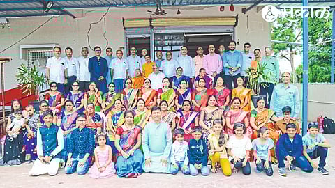 Dev family donating varieties to 18 couples at once