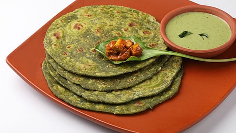 Palak Paratha