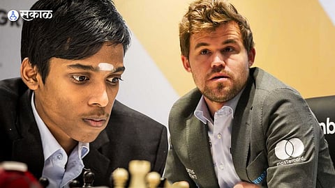 R Praggnanandhaa Vs Magnus Carlsen