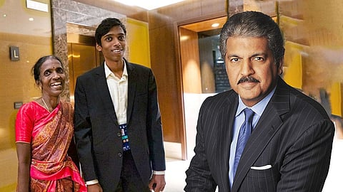 Anand Mahindra Car Gift To Praggnanandhaa