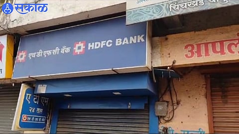 28 lakh stolen from atm in pimpalgaon baswant nashik crime news