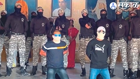 Mock Drill Movement in kolhe school jalgaon news