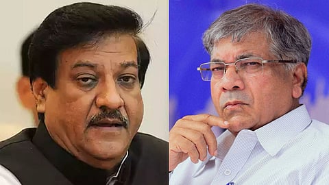 Prithviraj Chavan vs Prakash Ambedkar