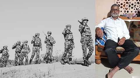 Former soldier Namdev Patil