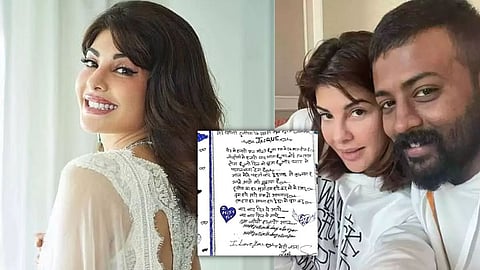 Jacqueline-Sukesh:
Conman Sukesh Chandrashekhar Wishes Bollywood Actress Jacqueline Fernandez on Her Birthday