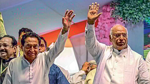 mallikarjun kharge and kamalnath