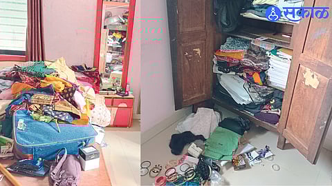 In Deshmukh Nagar, broken cupboards and misplaced materials.