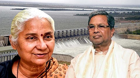 Almatti Dam Medha Patkar Siddaramaiah