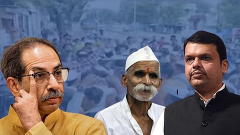 Uddhav Thackeray, devendra Fadnavis and Sambhaji Bhide
