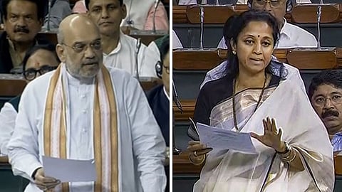 No Confidence Motion: सुप्रिया सुळे, अमित शहा यांच्यात शाब्दिक चकमक; पवारांचा दाखला देत शहांनी खोडले आरोप