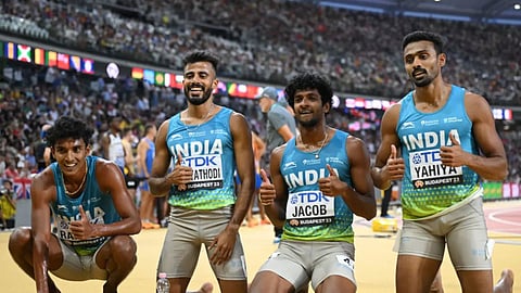 Indian men’s 4x400m relay team qualifies for final with new Asian record