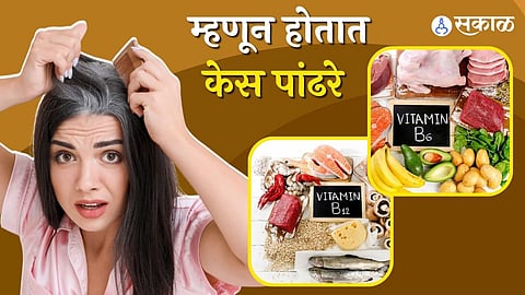 आहार आणि पांढरे केस