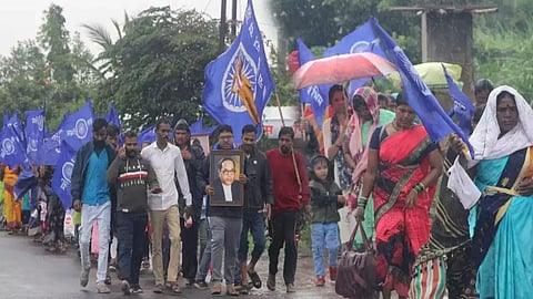 Babasaheb Ambedkar Welcome Arch Controversy