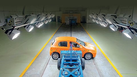 Indigenous crash test