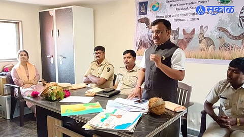 kiraksal first village to celebrate international wolf day forest officer mahesh zanjurne satara