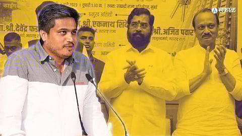 Rohit Pawar on eknath shinde