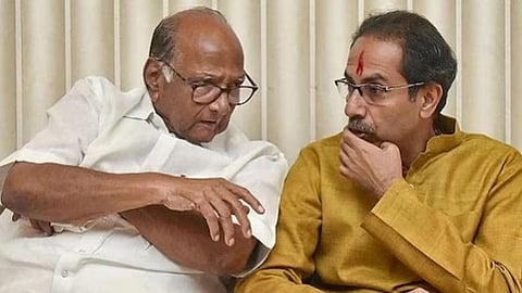 Uddhav Thackeray Sharad Pawar