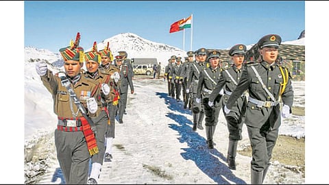 Chin and Indian Army
