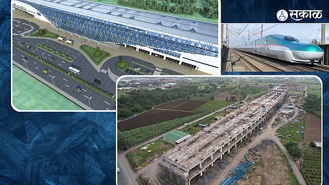 Mumbai Ahamdabad Bullet Train :