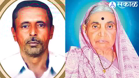 mother also died due to shock of her son death dhule news