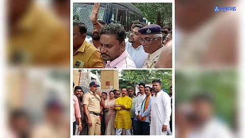 kalyan dombivli shivsena eknath shinde vs bjp party workers clashesh